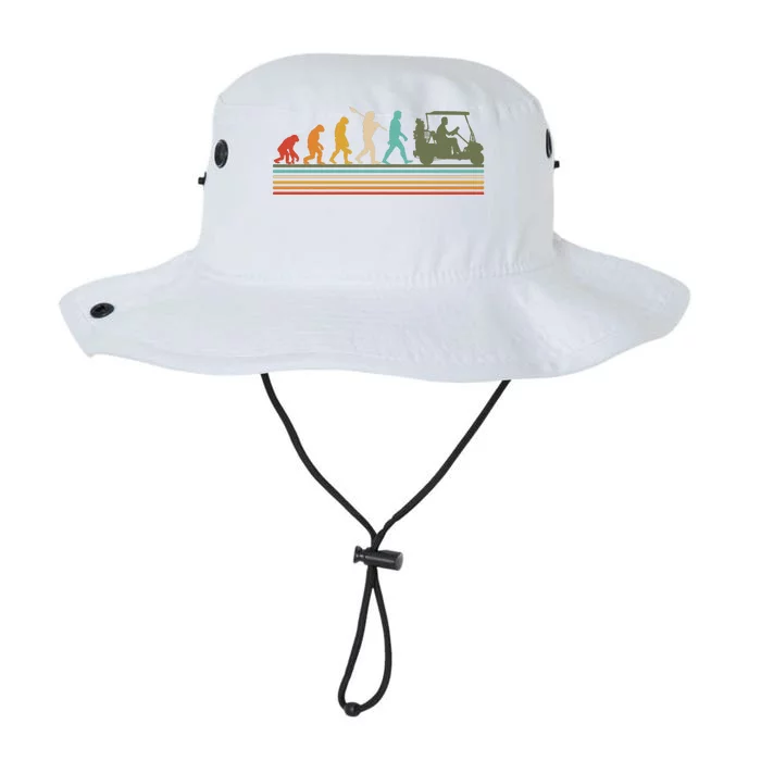 Funny Retro Evolution Of A Golfer Legacy Cool Fit Booney Bucket Hat