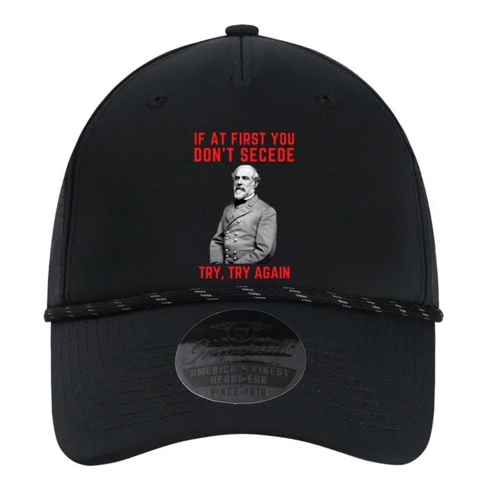 Funny Robert E. Lee Secede Civil War Secession Performance The Dyno Cap