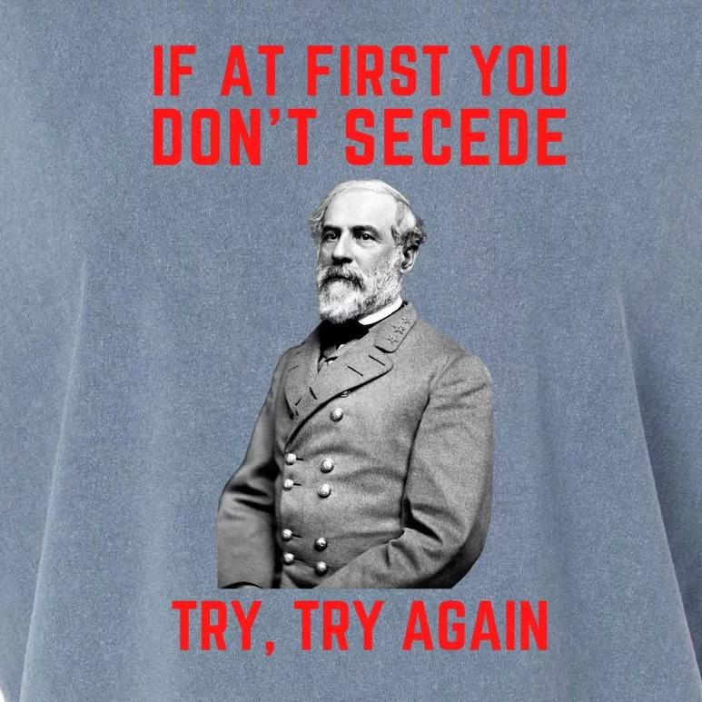 Funny Robert E. Lee Secede Civil War Secession Garment-Dyed Women's Muscle Tee