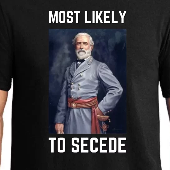 Funny Robert E. Lee Secede Civil War Secession Pajama Set