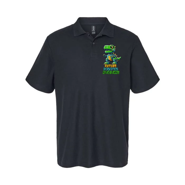 Future Robotics Engineer Softstyle Adult Sport Polo