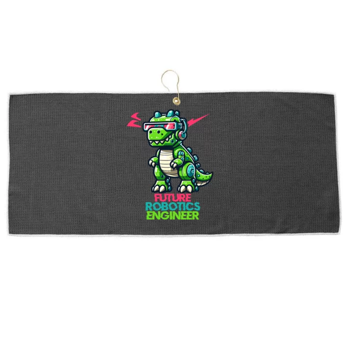 Future Robotics Engineer Large Microfiber Waffle Golf Towel