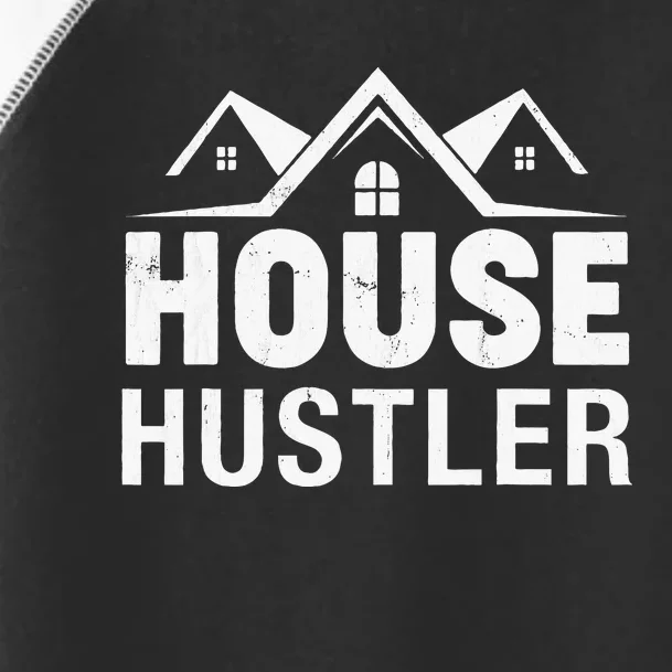 Funny Real Estate Realtor House Hustler Toddler Fine Jersey T-Shirt