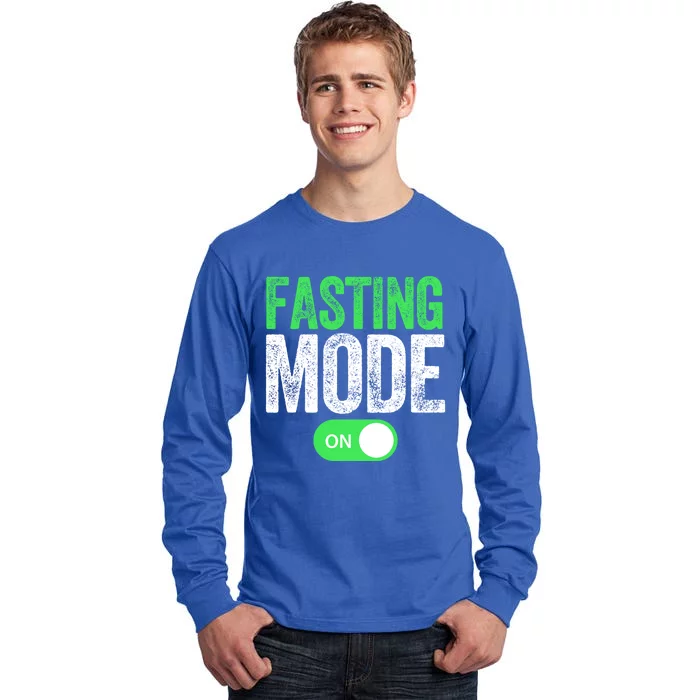 Fasting Ramadan Eid Mubarak Gift Tall Long Sleeve T-Shirt