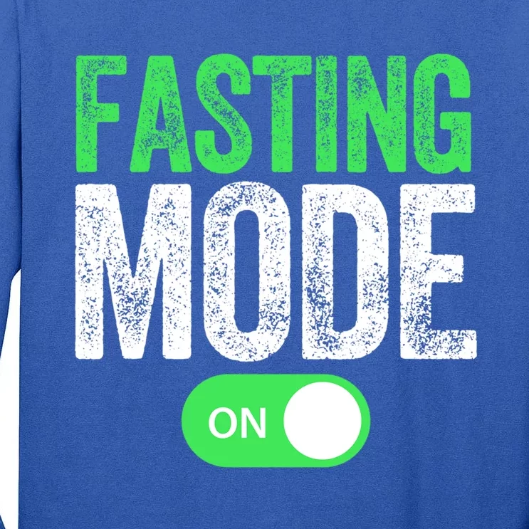 Fasting Ramadan Eid Mubarak Gift Tall Long Sleeve T-Shirt