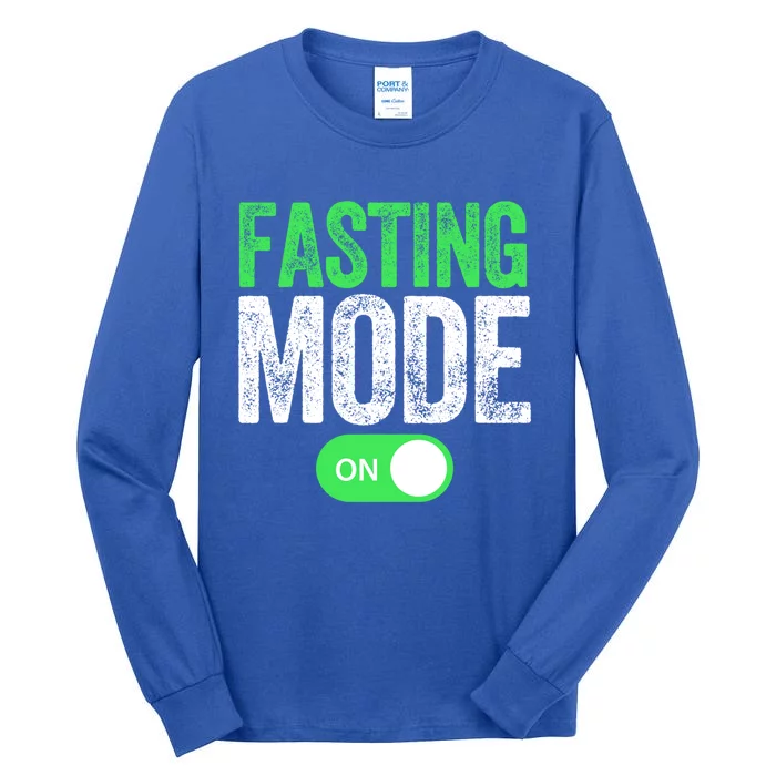 Fasting Ramadan Eid Mubarak Gift Tall Long Sleeve T-Shirt