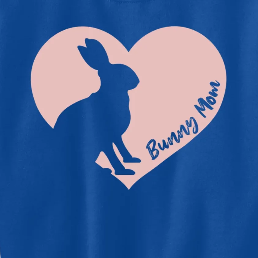 Fun Rabbit Eastern Moms Rabbits Easter Bunny Mom Cute Gift Kids Sweatshirt