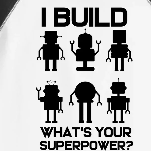 Funny Robotics Engineer Build Robots Gift Toddler Fine Jersey T-Shirt