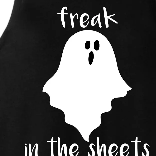 Freak in the Sheets Funny Halloween Ladies Tri-Blend Wicking Tank