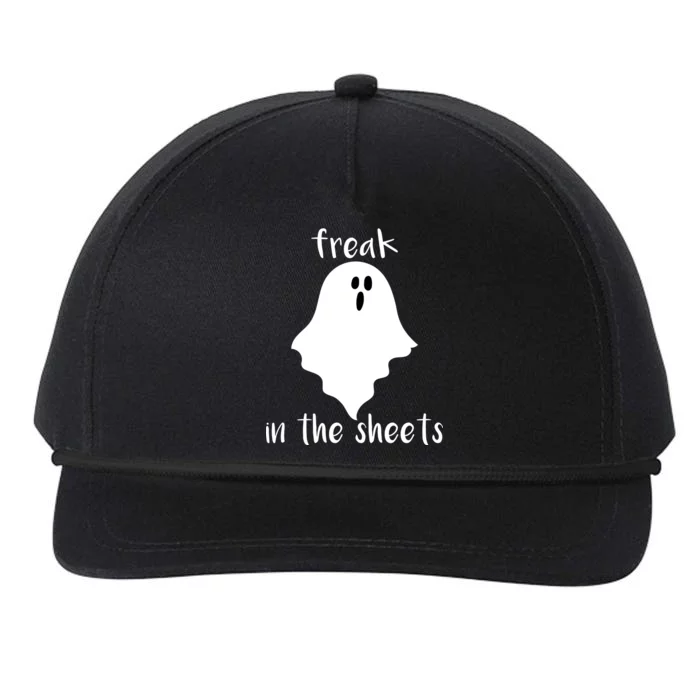 Freak in the Sheets Funny Halloween Snapback Five-Panel Rope Hat