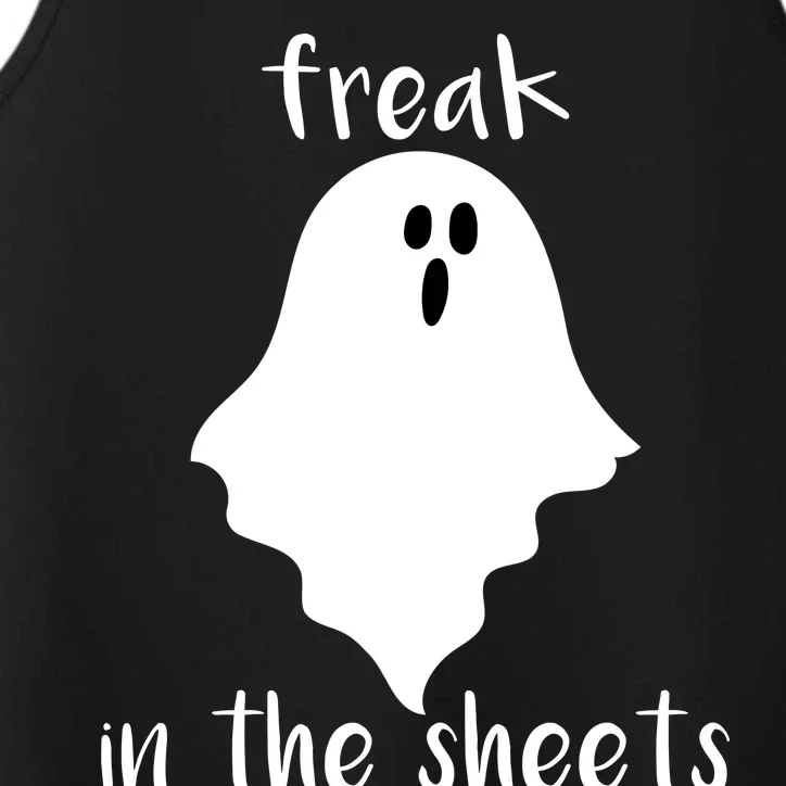 Freak in the Sheets Funny Halloween Performance Tank