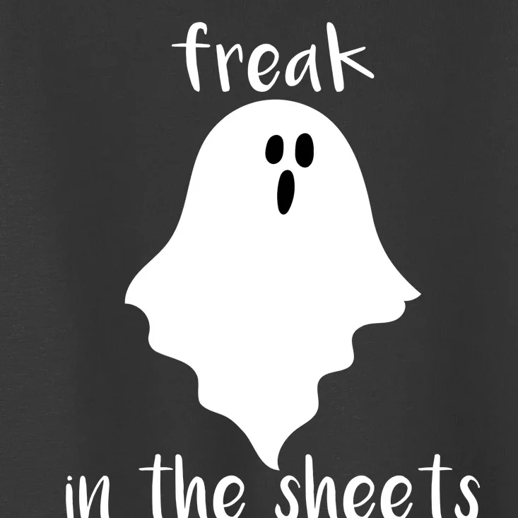 Freak in the Sheets Funny Halloween Toddler T-Shirt