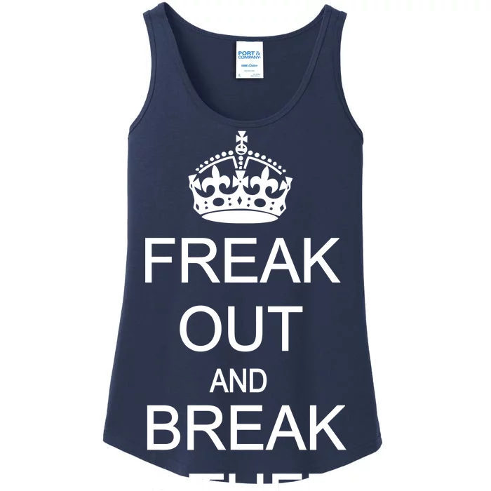 Freak Out And Break Stuff Ladies Essential Tank