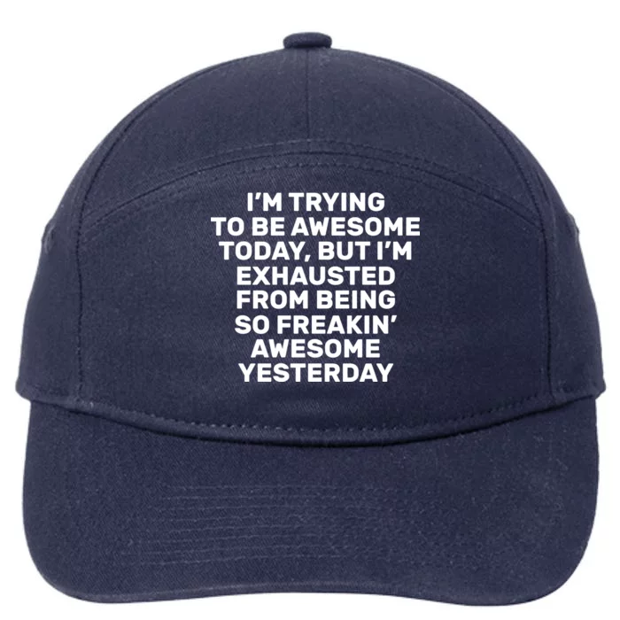 Freakin Awesome 7-Panel Snapback Hat