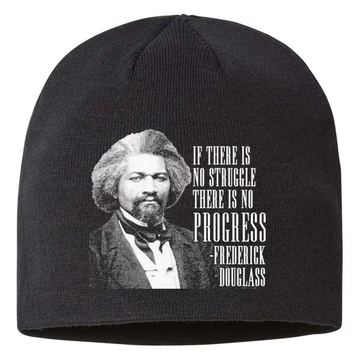 Frederick Douglass History Quote 8 1/2in Sustainable Knit Beanie