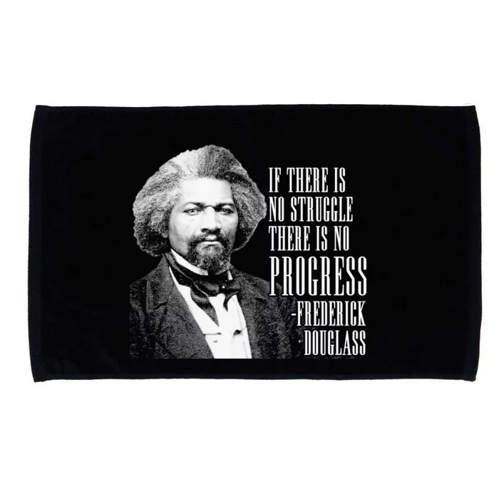 Frederick Douglass History Quote Microfiber Hand Towel