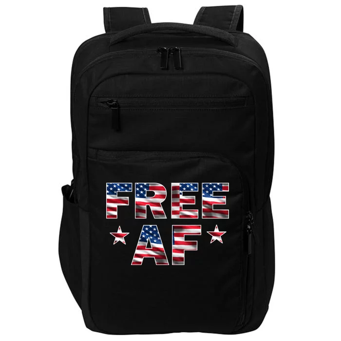 FREE AF American Pride USA Impact Tech Backpack