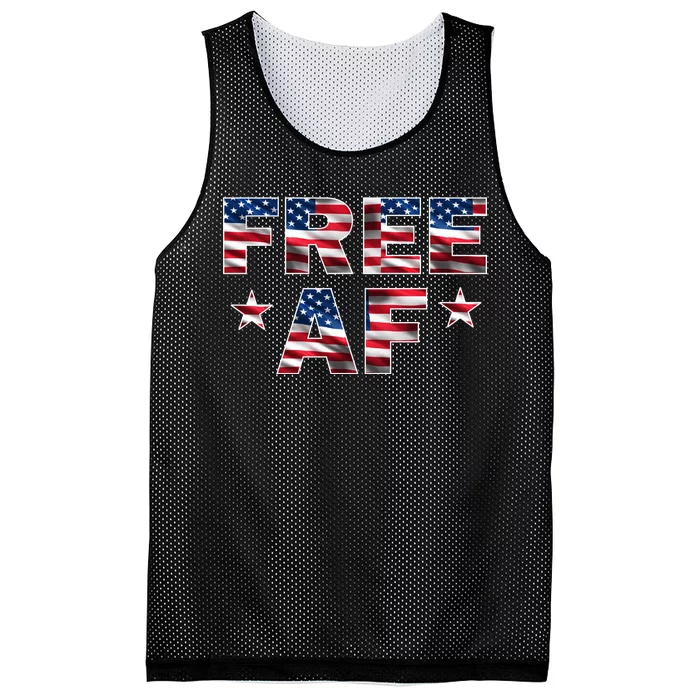 FREE AF American Pride USA Mesh Reversible Basketball Jersey Tank