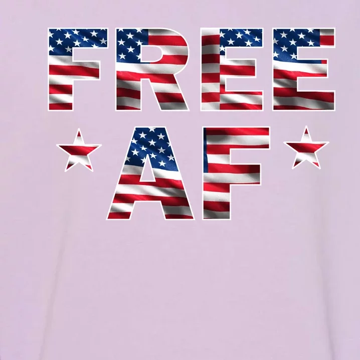 FREE AF American Pride USA Garment-Dyed Sweatshirt