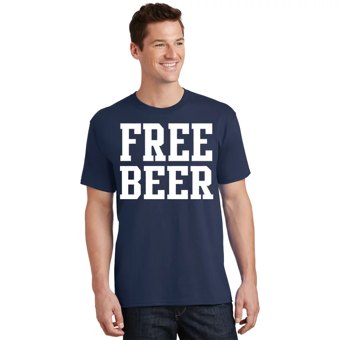 Free Beer Logo T-Shirt