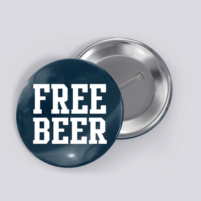 Free Beer Logo Button