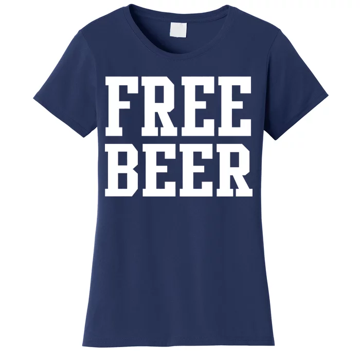 Free Beer Logo Women's T-Shirt