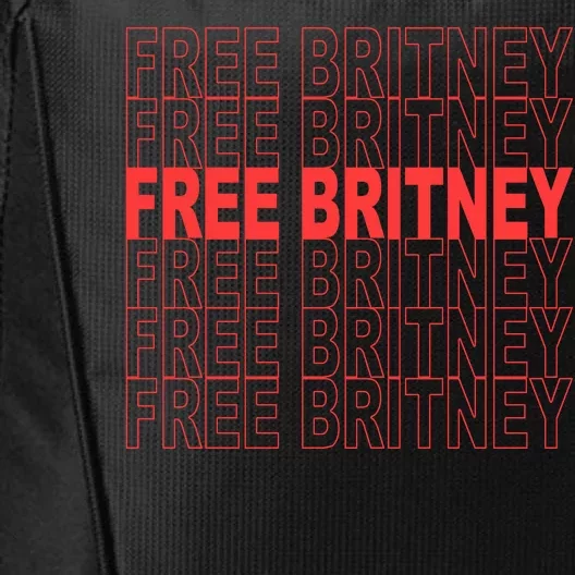 Free Britney Bag Logo City Backpack