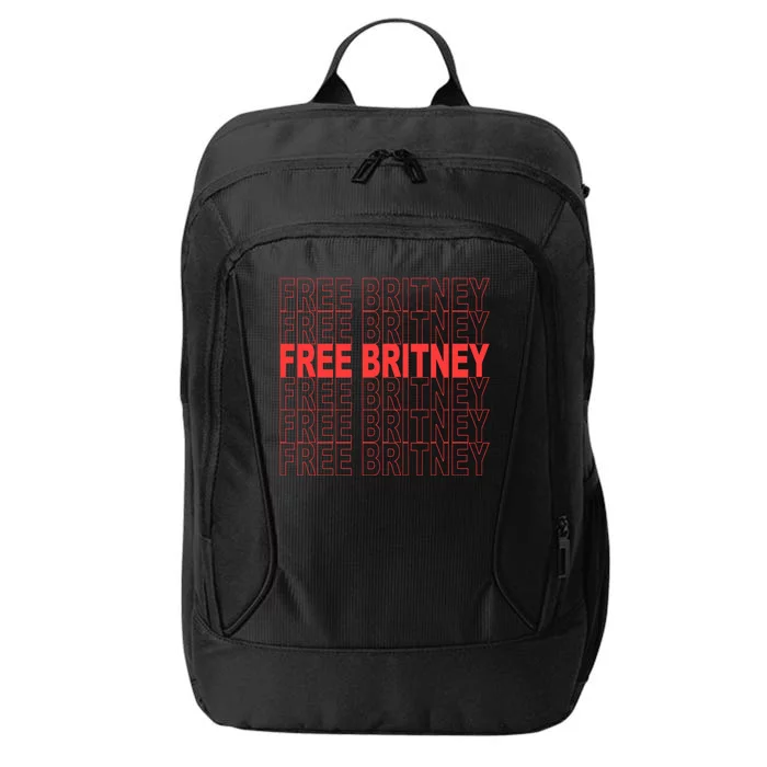 Free Britney Bag Logo City Backpack