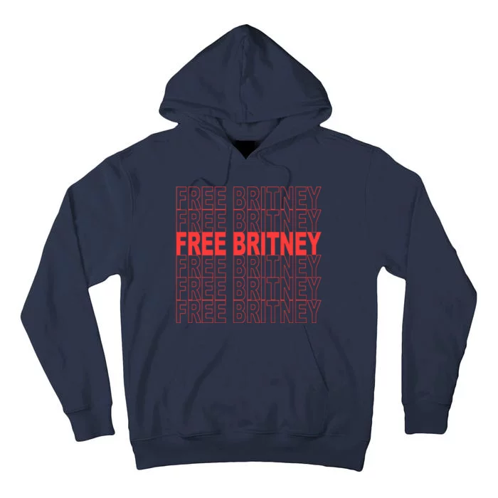 Free Britney Bag Logo Tall Hoodie