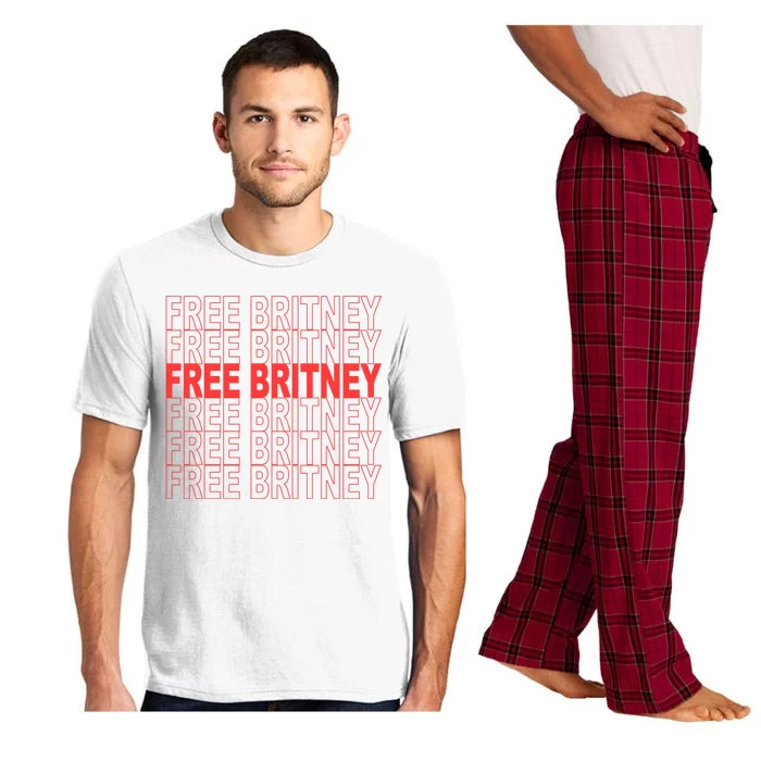 Free Britney Bag Logo Pajama Set