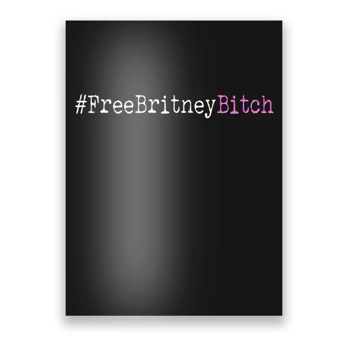 Free Britney B*tch Meme Poster