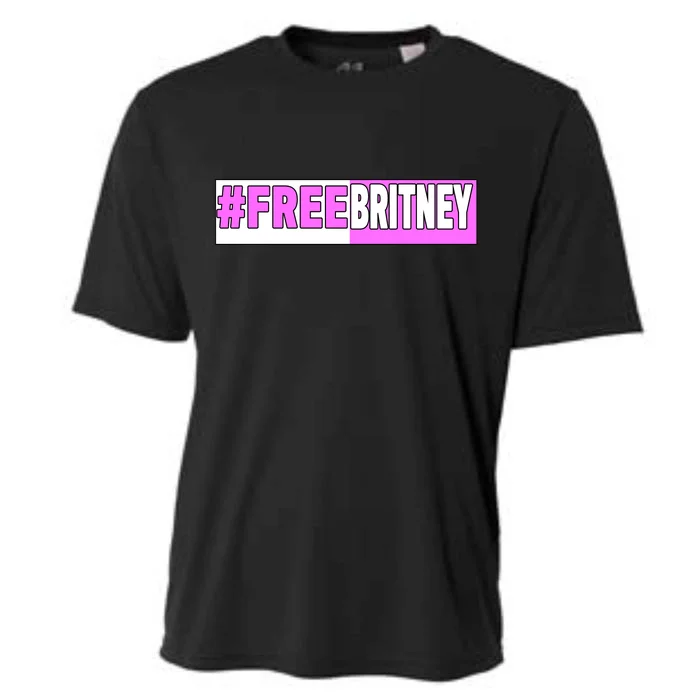 Free Britney Help Save Her Cooling Performance Crew T-Shirt