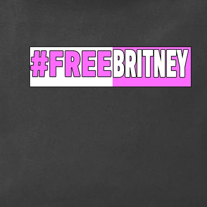 Free Britney Help Save Her Zip Tote Bag