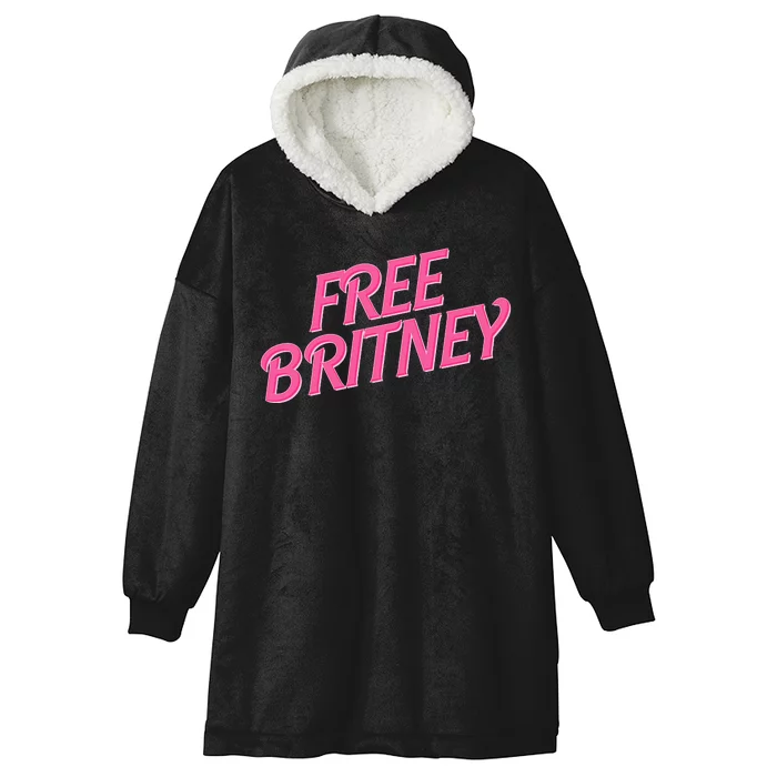 Free Britney Logo Hooded Wearable Blanket