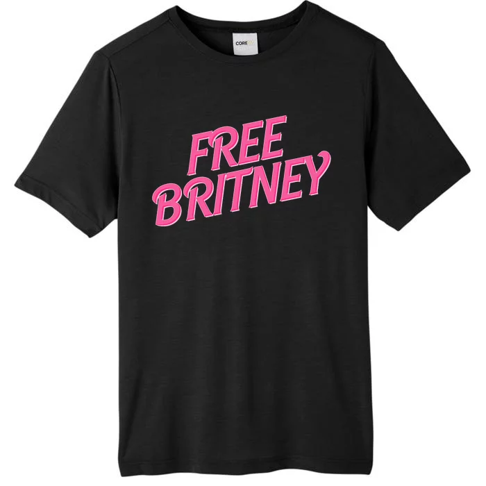 Free Britney Logo ChromaSoft Performance T-Shirt