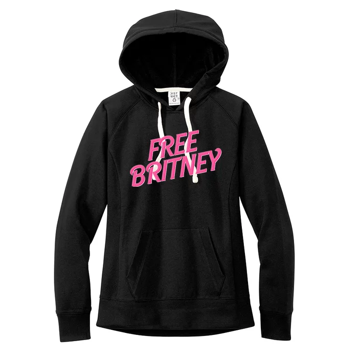 Free Britney Logo Women's Fleece Hoodie