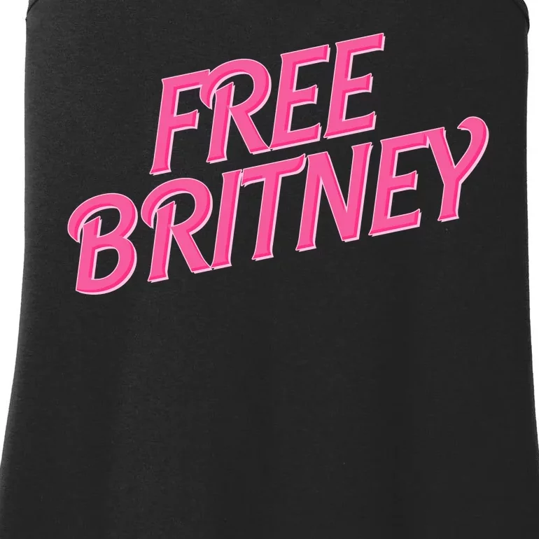 Free Britney Logo Ladies Essential Tank