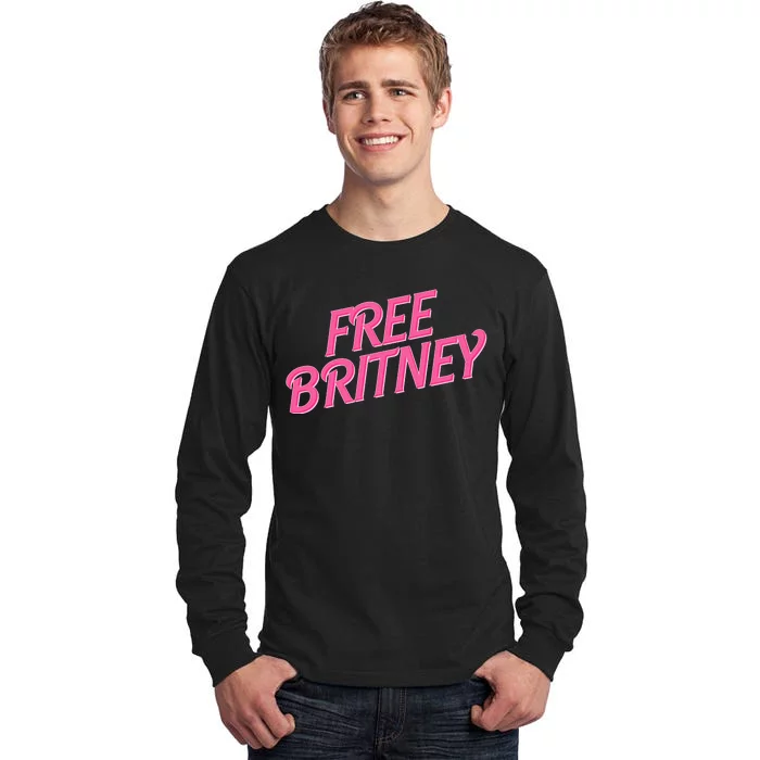 Free Britney Logo Tall Long Sleeve T-Shirt