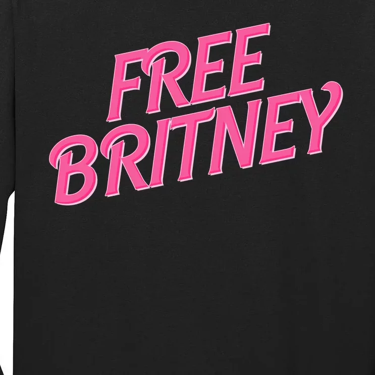 Free Britney Logo Tall Long Sleeve T-Shirt