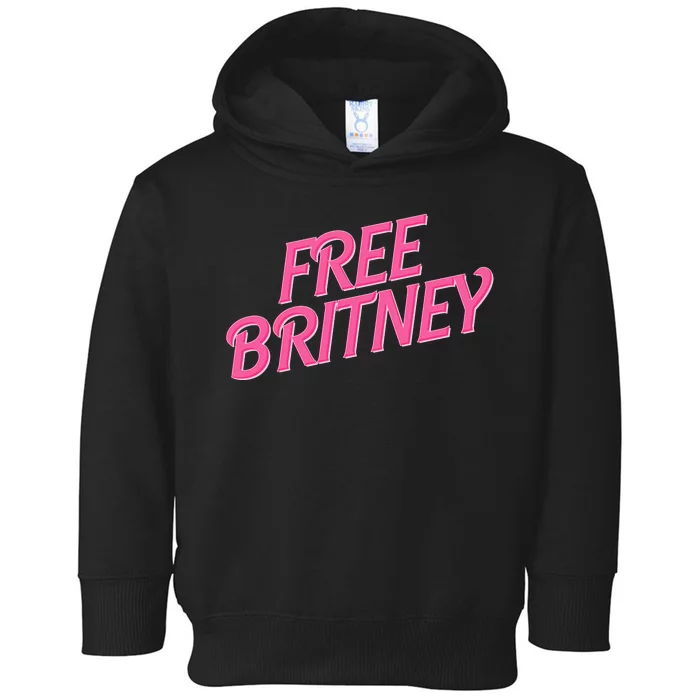 Free Britney Logo Toddler Hoodie