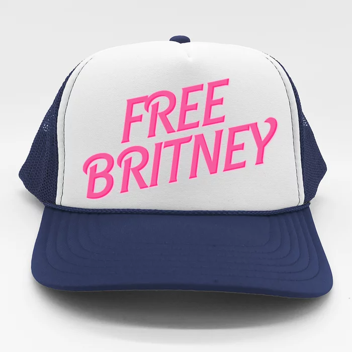 Free Britney Logo Trucker Hat