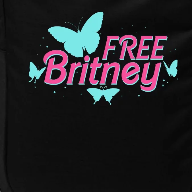 Free Britney Meme Butterflies Impact Tech Backpack