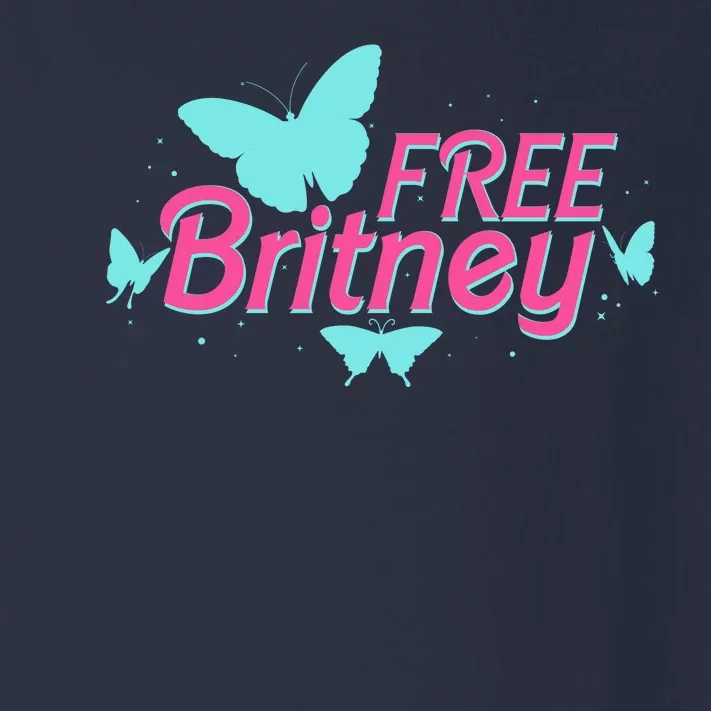 Free Britney Meme Butterflies Toddler Long Sleeve Shirt