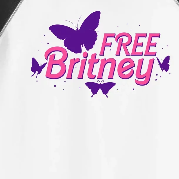 Free Britney Meme Butterflies Toddler Fine Jersey T-Shirt