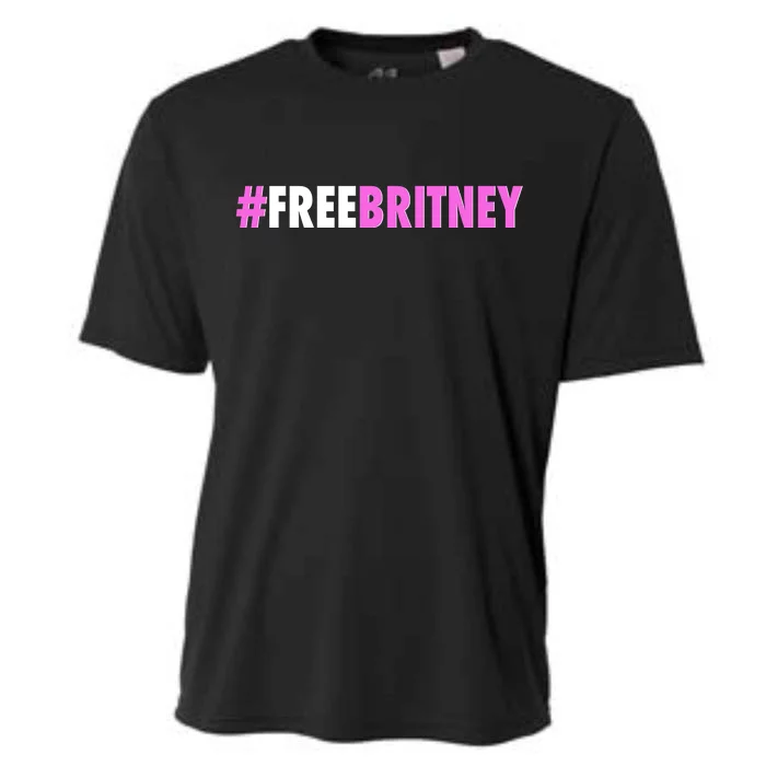 Free Britney Meme Fight For Britney Cooling Performance Crew T-Shirt