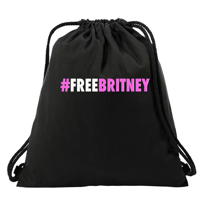 Free Britney Meme Fight For Britney Drawstring Bag