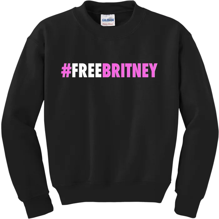 Free Britney Meme Fight For Britney Kids Sweatshirt