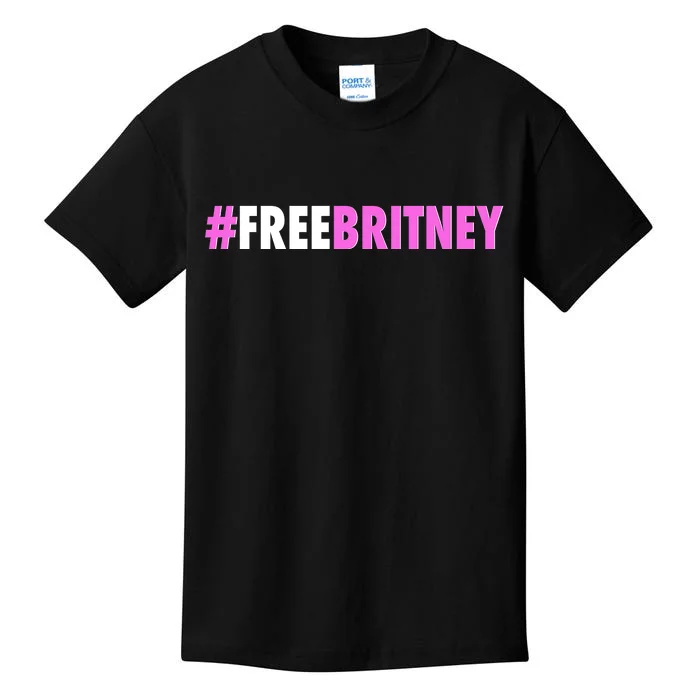 Free Britney Meme Fight For Britney Kids T-Shirt