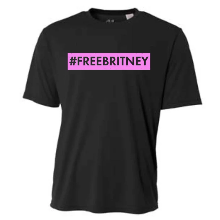 Free Britney Meme Movement Cooling Performance Crew T-Shirt