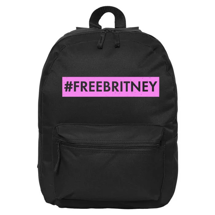 Free Britney Meme Movement 16 in Basic Backpack